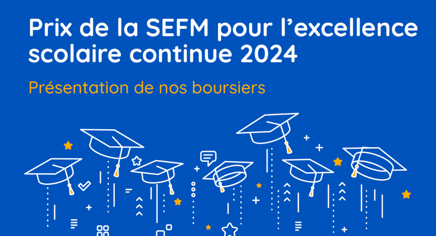 Nous célébrons les lauréats de la bourse d'excellence académique continue 2024